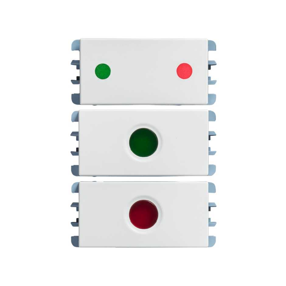 Kit visor pasen-esperen 127V~ blanco Simon 26