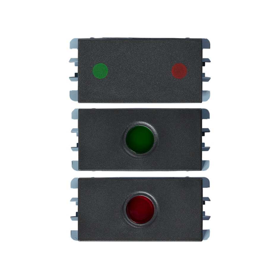 Kit visor pasen-esperen 127V~ grafito Simon 26