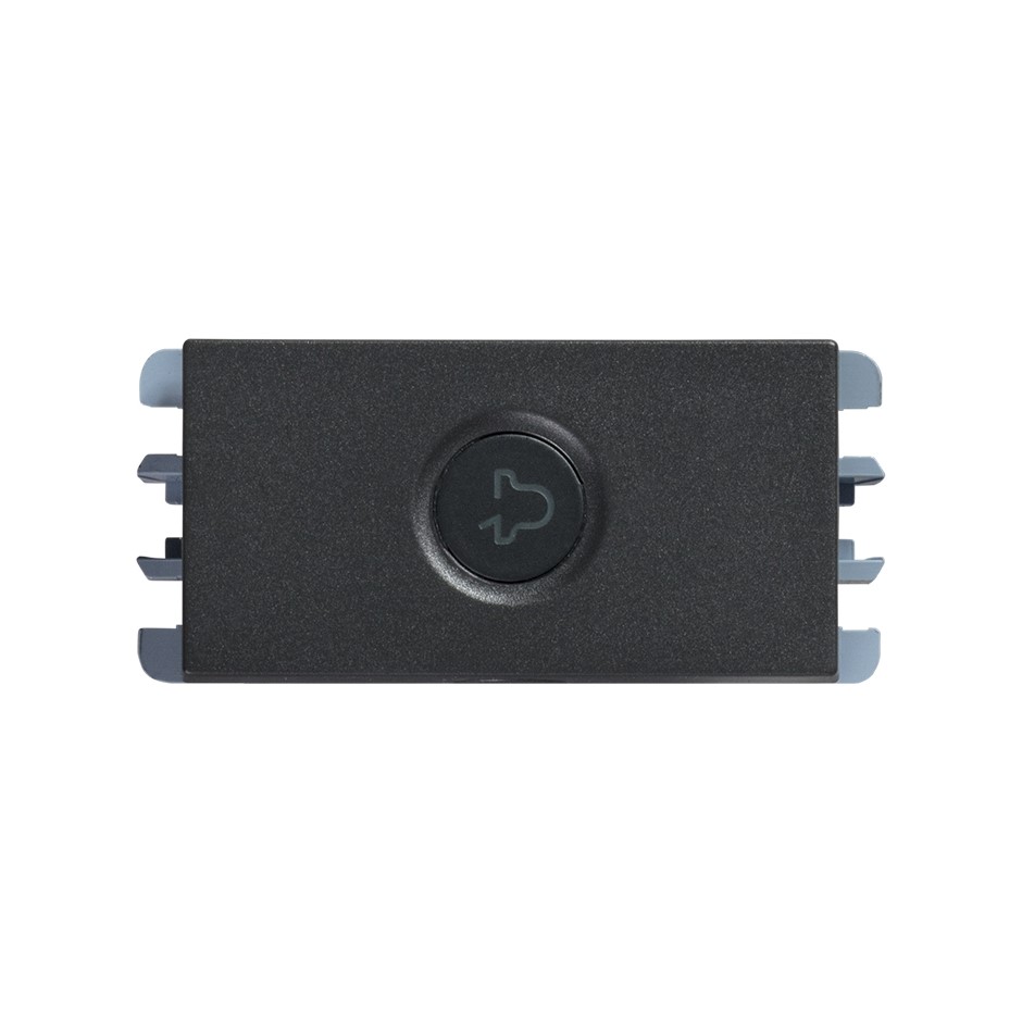 Pulsador unipolar campana con led 10A 127V~ grafito Simon 26