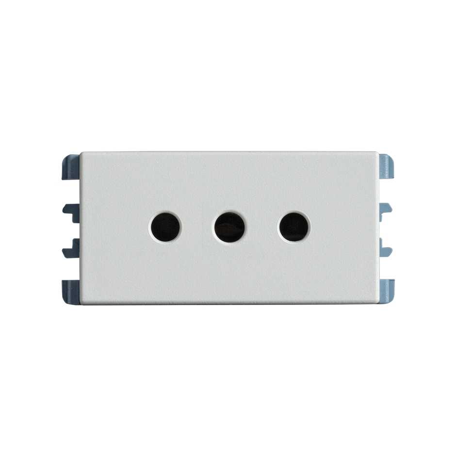 Toma corriente italiana P11 10A 127V~ blanco Simon 26