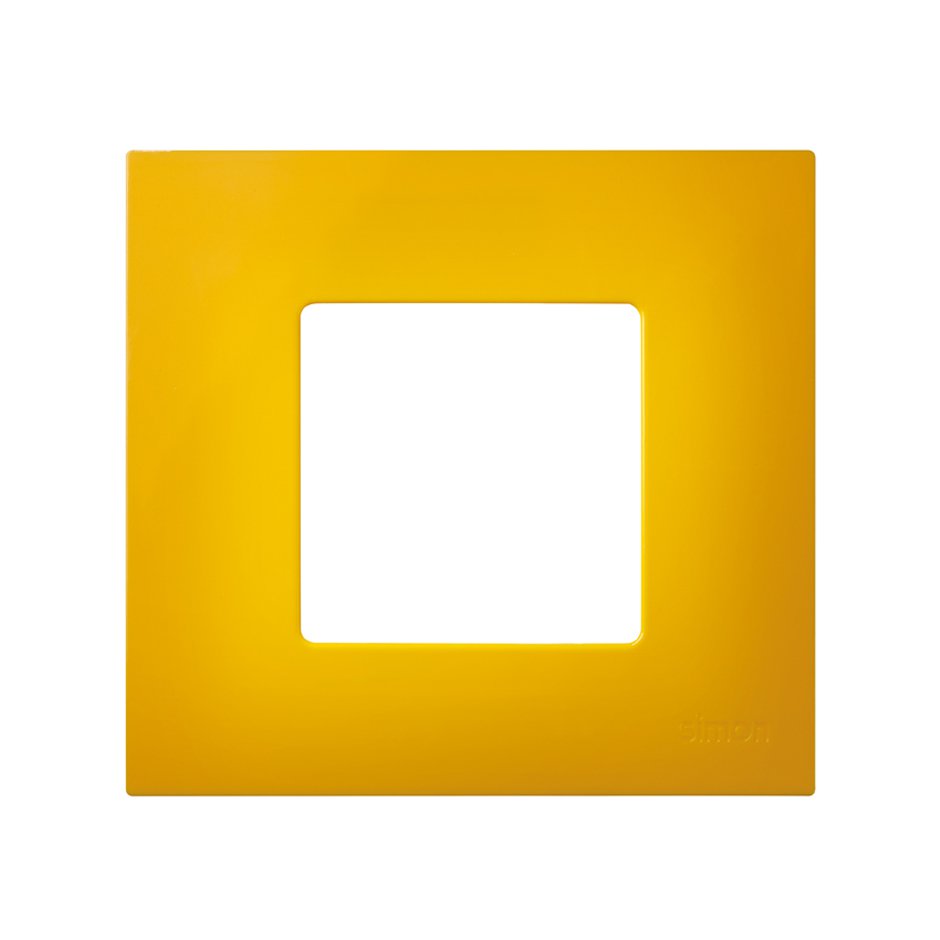 Interchangeable case for 1 element frame yellow Simon 27 Play