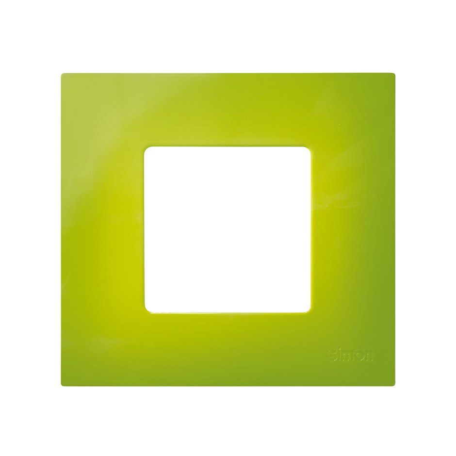 Interchangeable case for 1 element frame pistachio Simon 27 Play