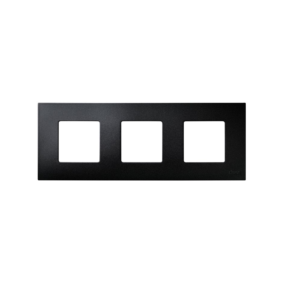 Interchangeable case for 3 elements frame arctic black Simon 27 Play
