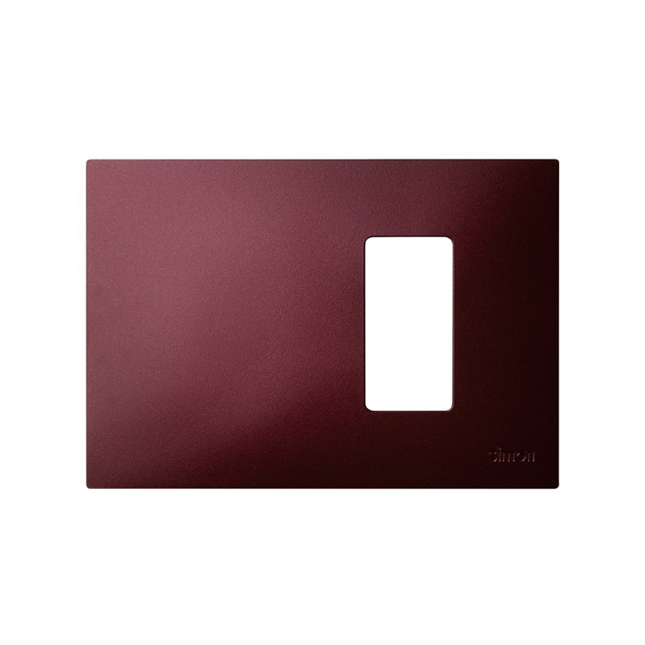 Interchangeable case for 1 half element American frame arctic aubergine Simon 27 Play