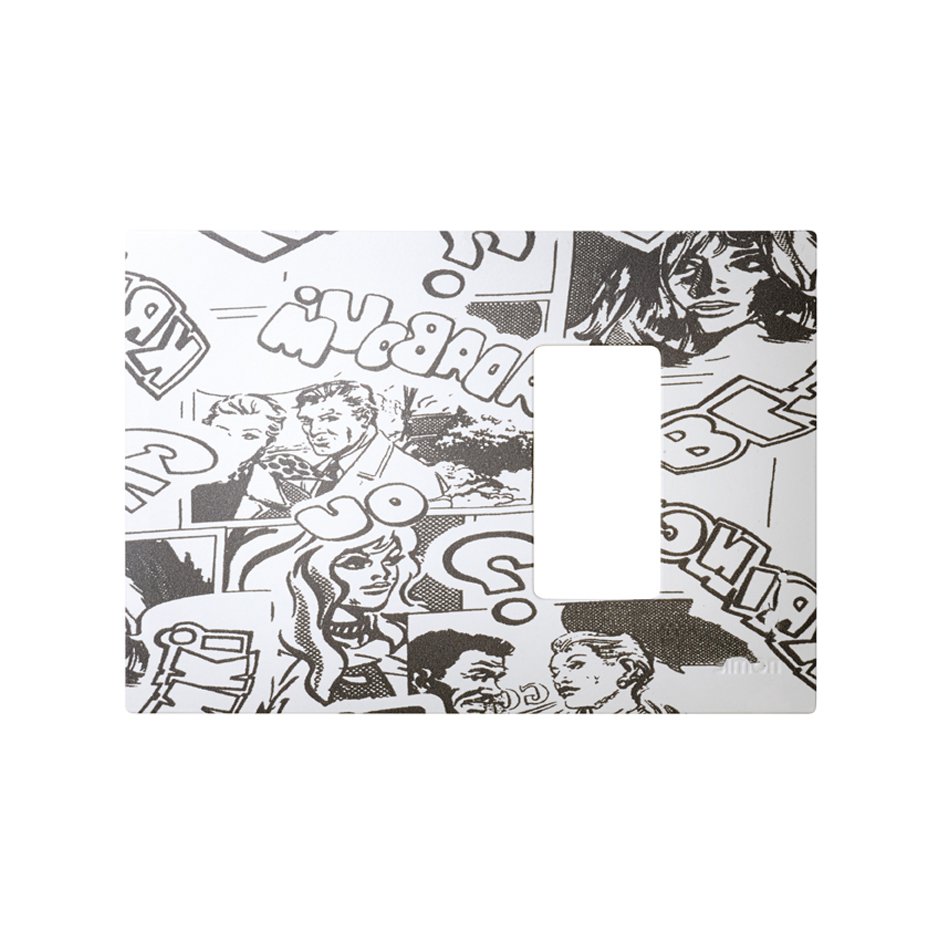 Interchangeable case for 1 half element American frame comic Simon 27 Play