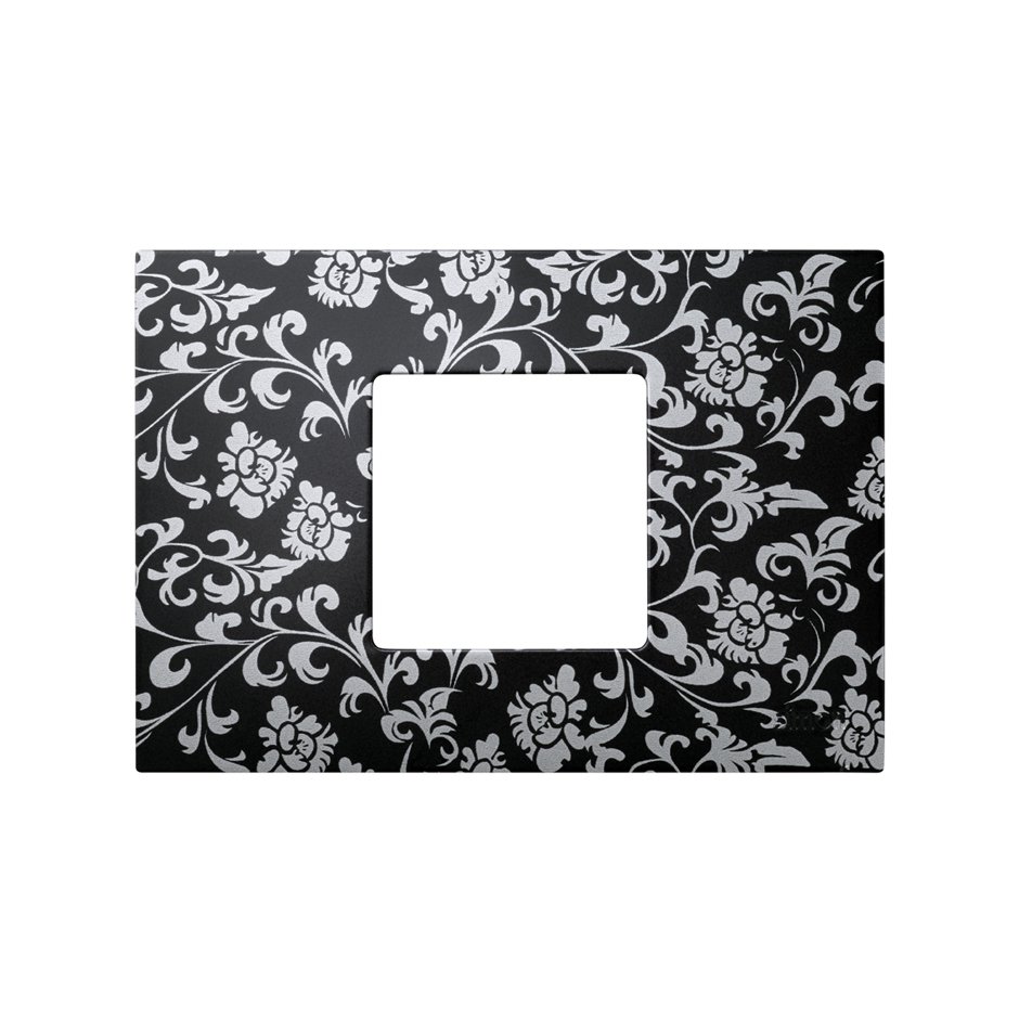 Interchangeable case for 2 half elements (1 element) American frame vintage black silver Simon 27 Play