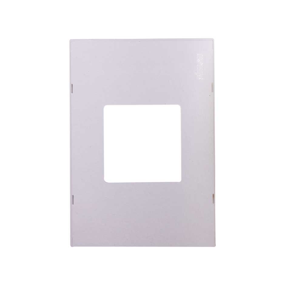 Placa de 2 postos 4x2 cristal Simon 27 Play