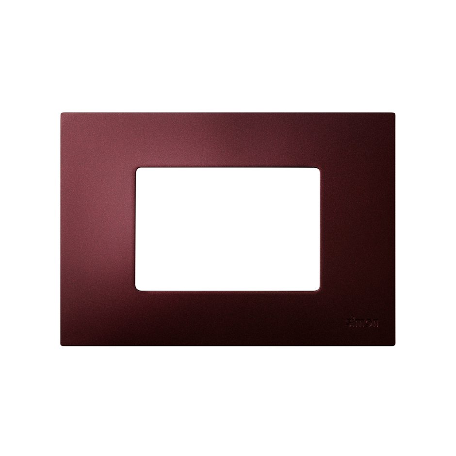 Interchangeable case for 3 half elements American frame arctic aubergine Simon 27 Play