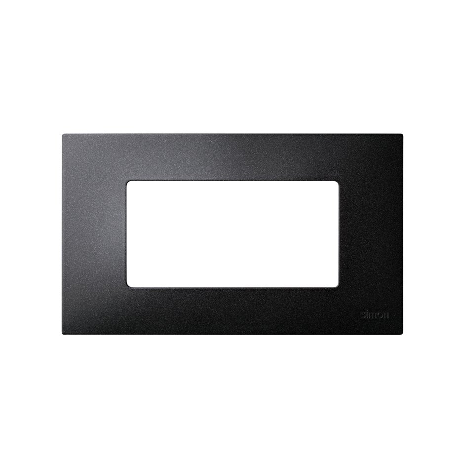 Funda de 4 módulos negro artic Simon 27 Play