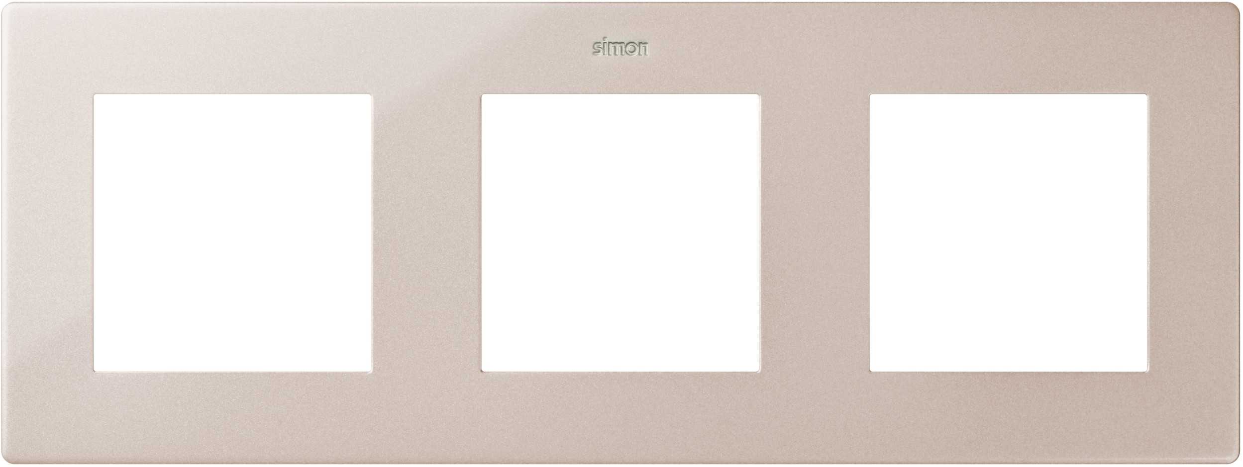 Cadre triple champagne Simon 24 Harmonie