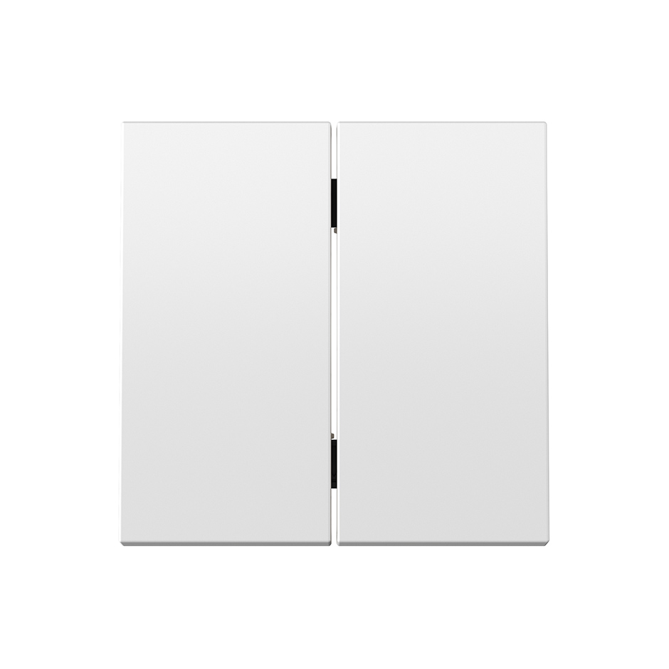 Double rocker for push button mechanism white matte Simon 360