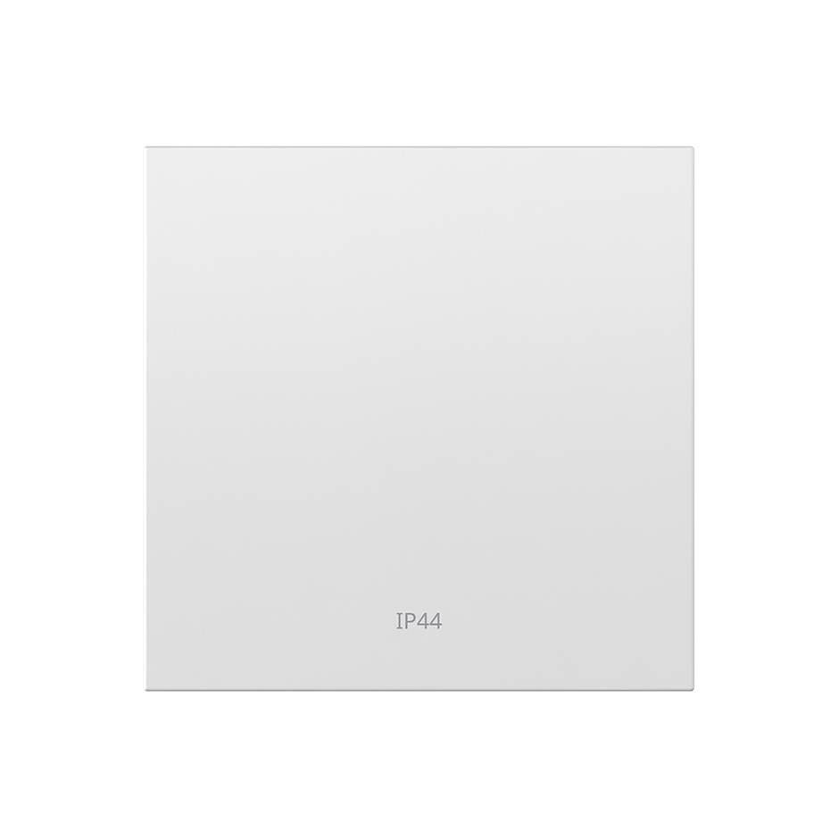 Touche individuelle pour mécanisme IP44 poussoir blanc mat Simon 360