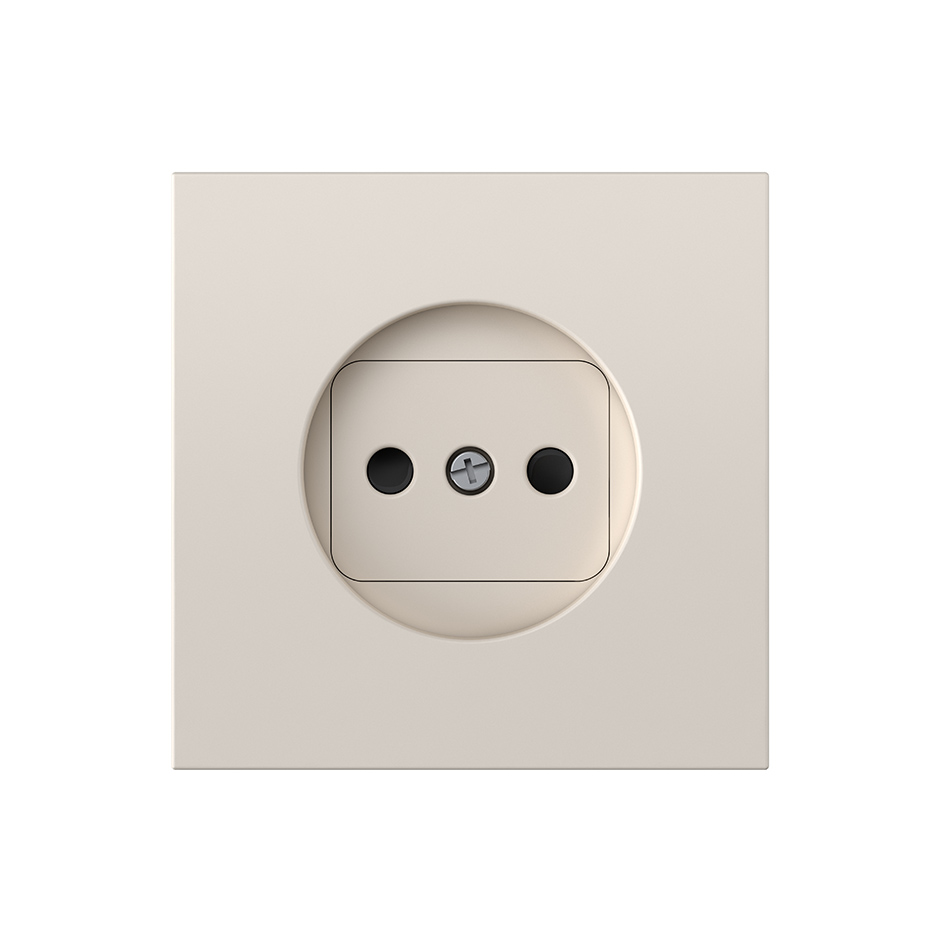Cover for bipolar socket base sand matte Simon 360
