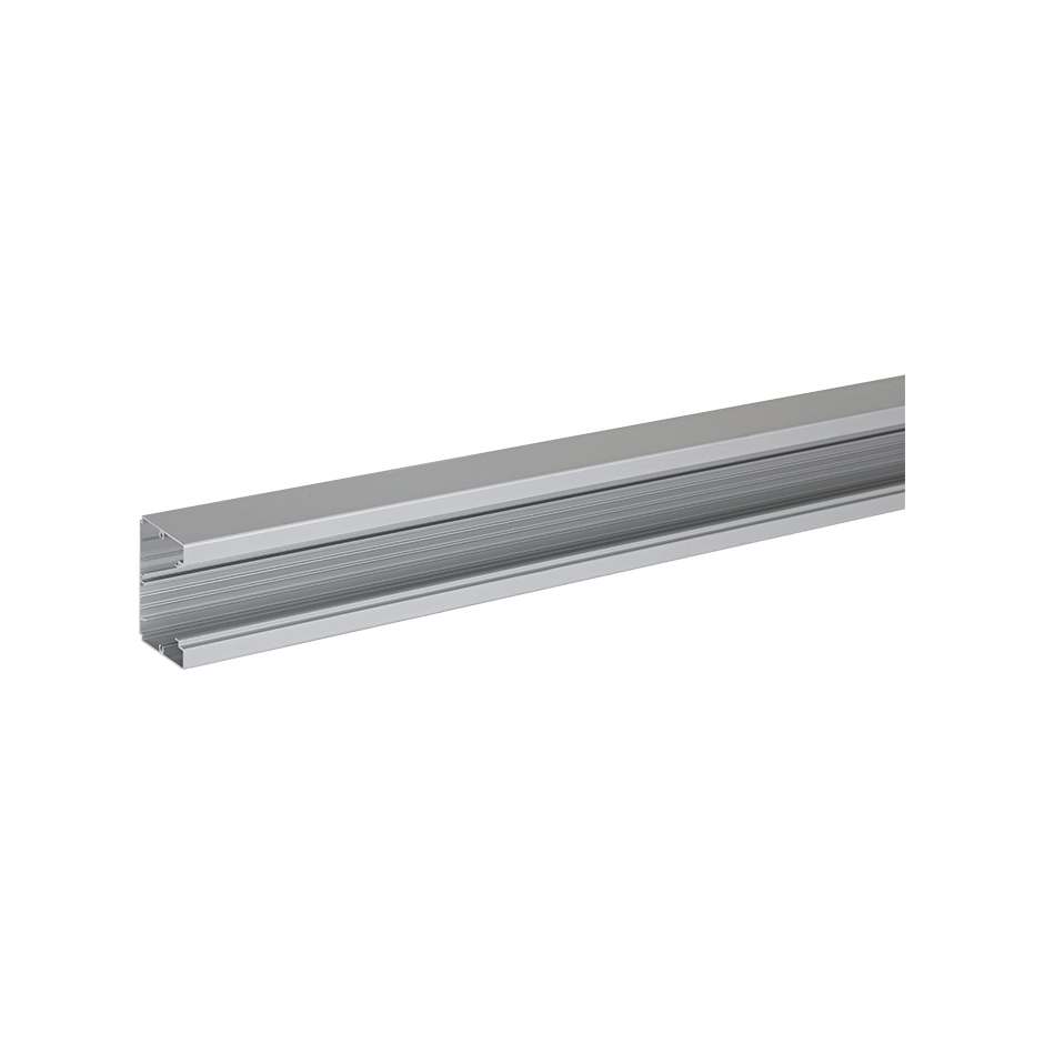 Perfil canal de aluminio de 2m 70x55mm con 1 compartimento para funciones K45