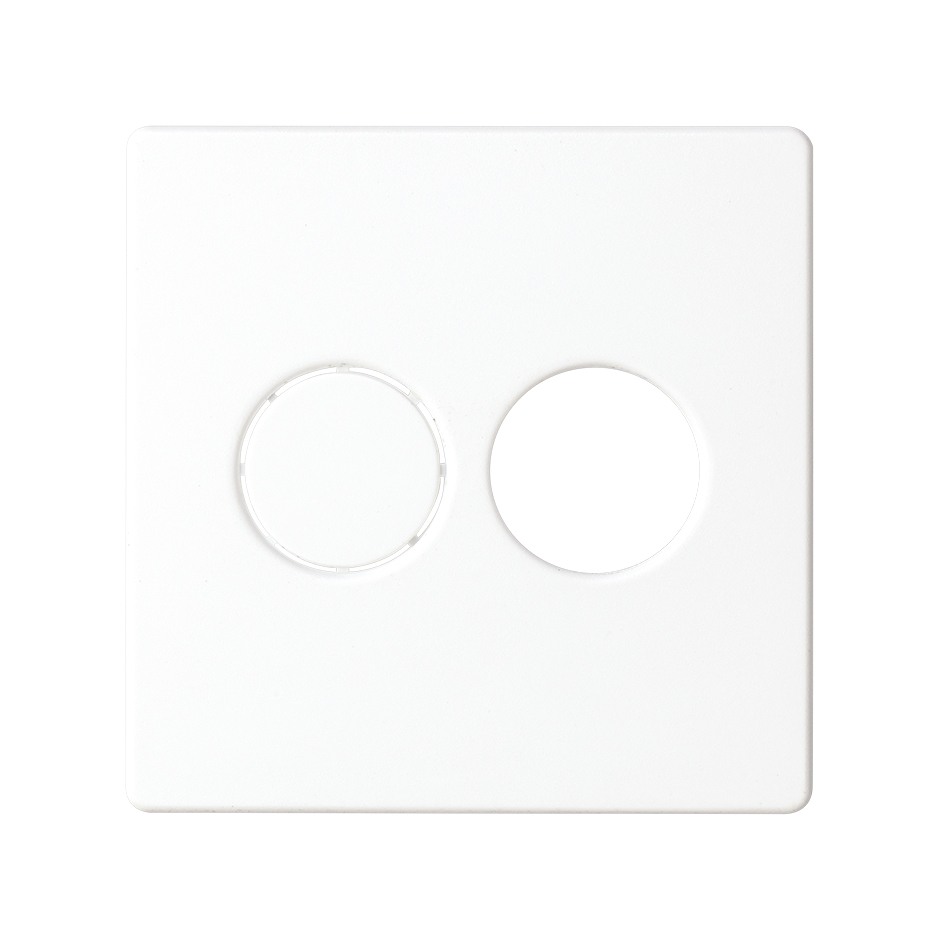 Cover for stereo speaker outlet white Simon 82