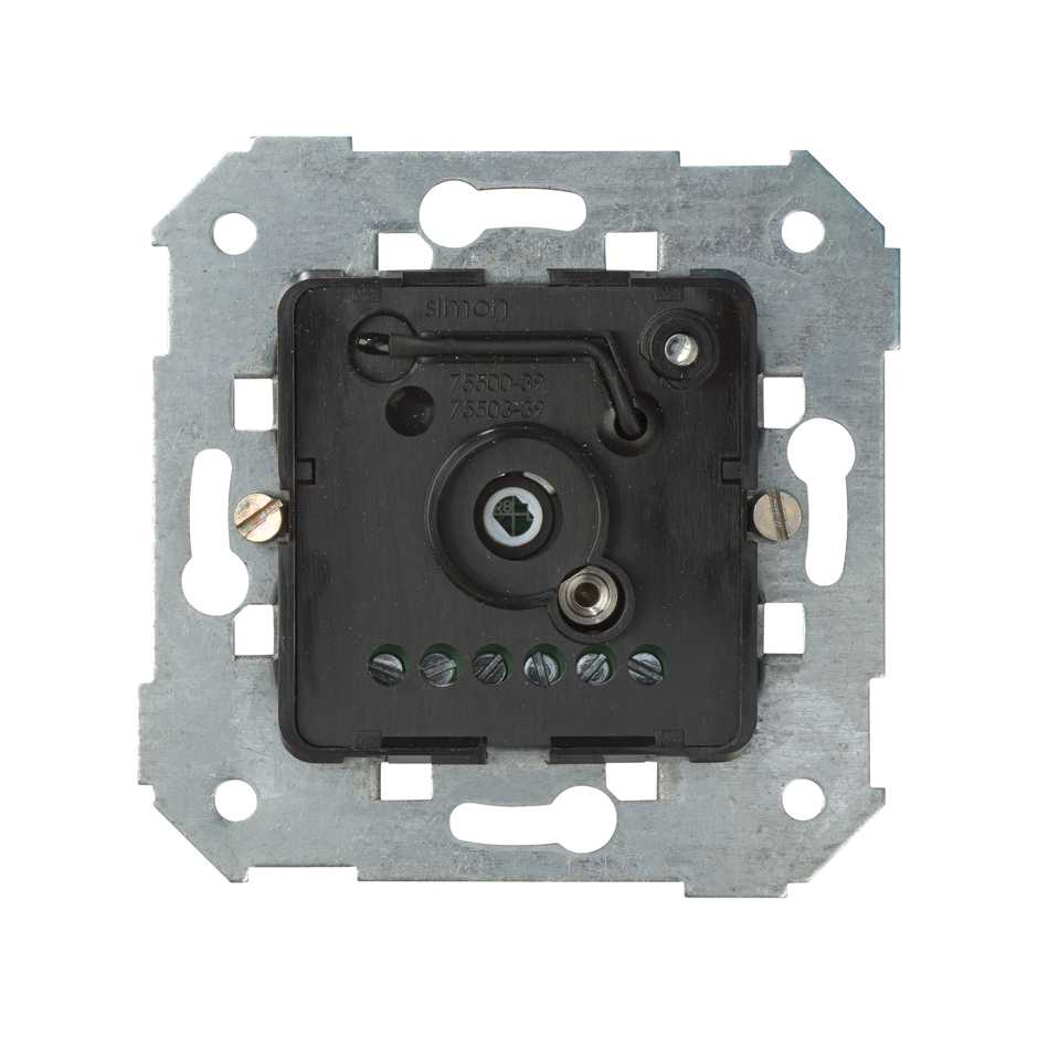 Thermostat à encastrer pour chauffage avec bornes d'entrée pour un contact de fenêtre ou système de contrôle Simon 82 Detail