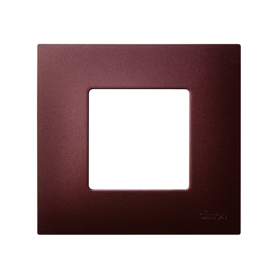 Interchangeable case for 1 element frame arctic aubergine Simon 27 Play
