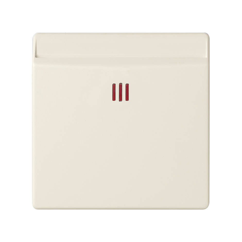 Viewer Cover for Hotel Card Switch Ivory Simon 82