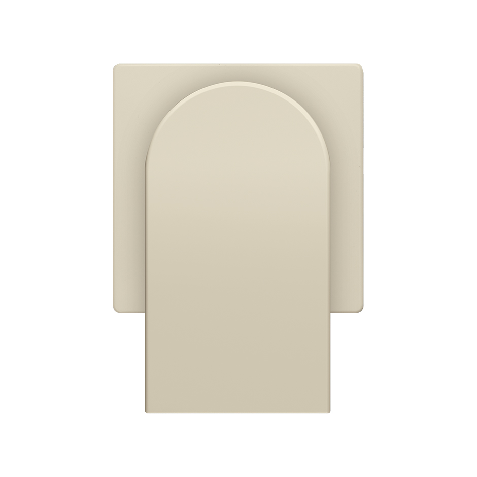 Tapa para conector de fibra óptica marfil Simon 82 Concept