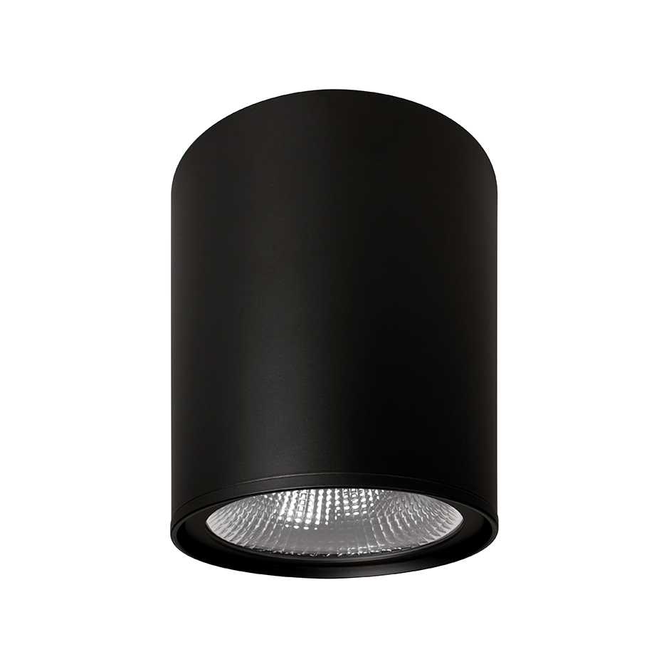 Spotlight 640.30 Surface mount Rose Wide Flood Black