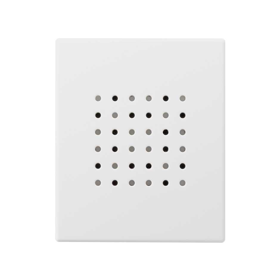 Campainha eletrônica 220V~ de 2 módulos branco Simon 82