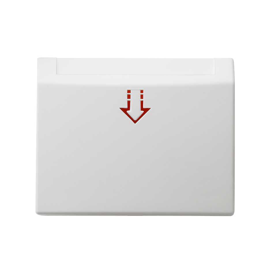 Interruptor para cartão com 1 microrruptor de 6A de 1 módulo branco Simon 82