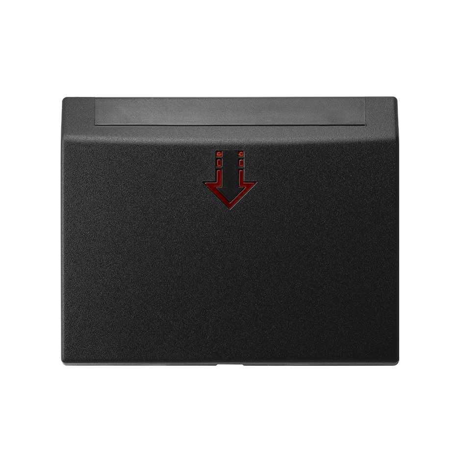 Interruptor para cartão com 1 microrruptor de 6A de 1 módulo grafite Simon 82
