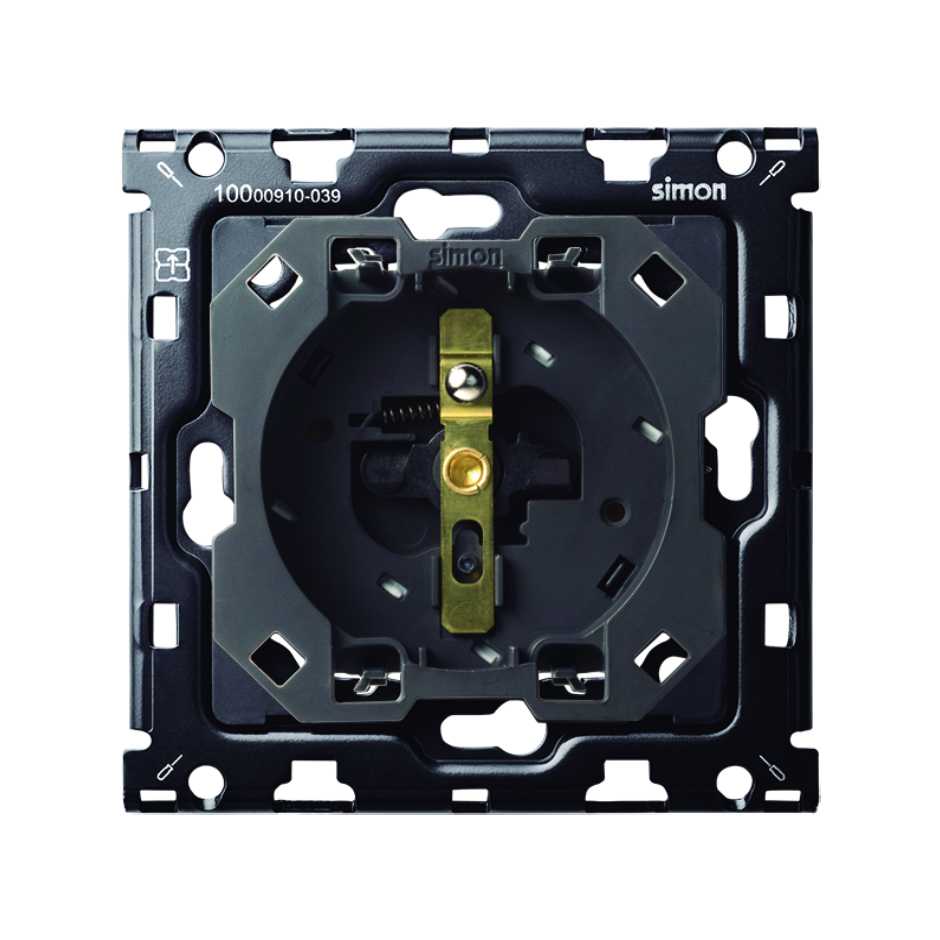 Back kit for 1 2P+E Simon 100 socket