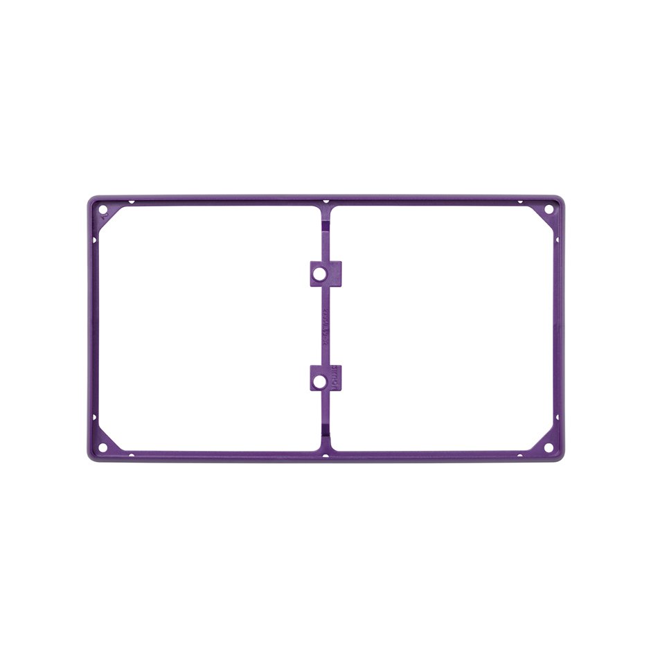 Trim frame for 2 elements purple Simon 27