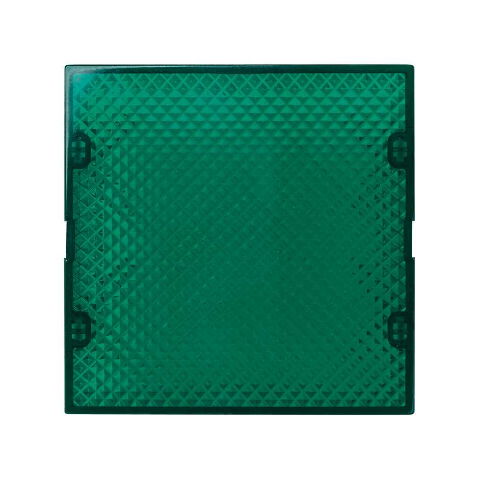 Diffuser cover green for signal light Simon 28
