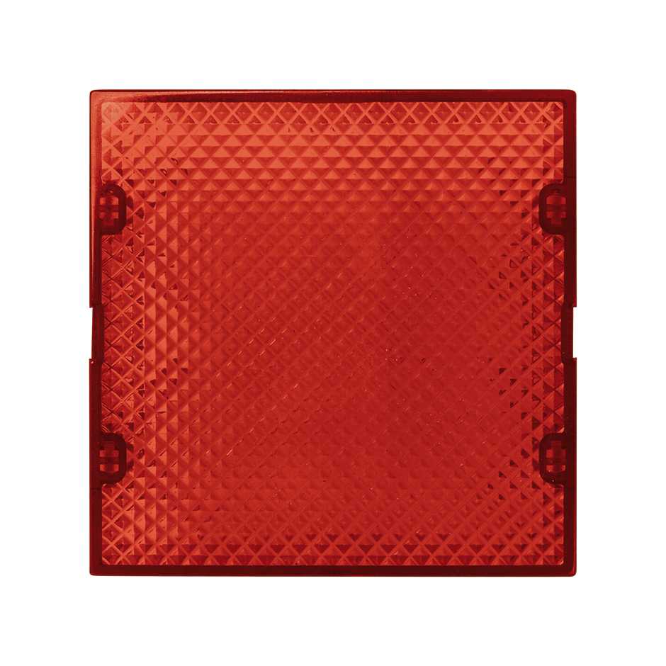 Diffuser cover red for signal light Simon 28