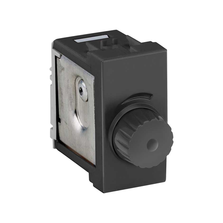Variador de luminosidade rotativo 127 V~ grafite Simon 35