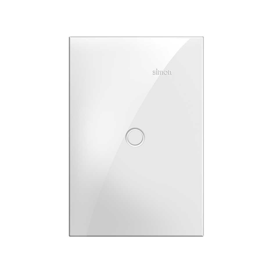 Placa cega 4x2 branco Simon 35