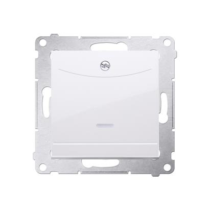 Mécanisme à carte connexion à vis avec griffes blanc Simon 54