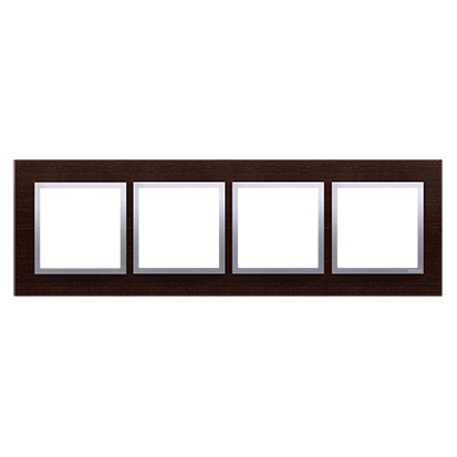 Cadre 4 éléments bois silver wenge  Simon 54 Nature