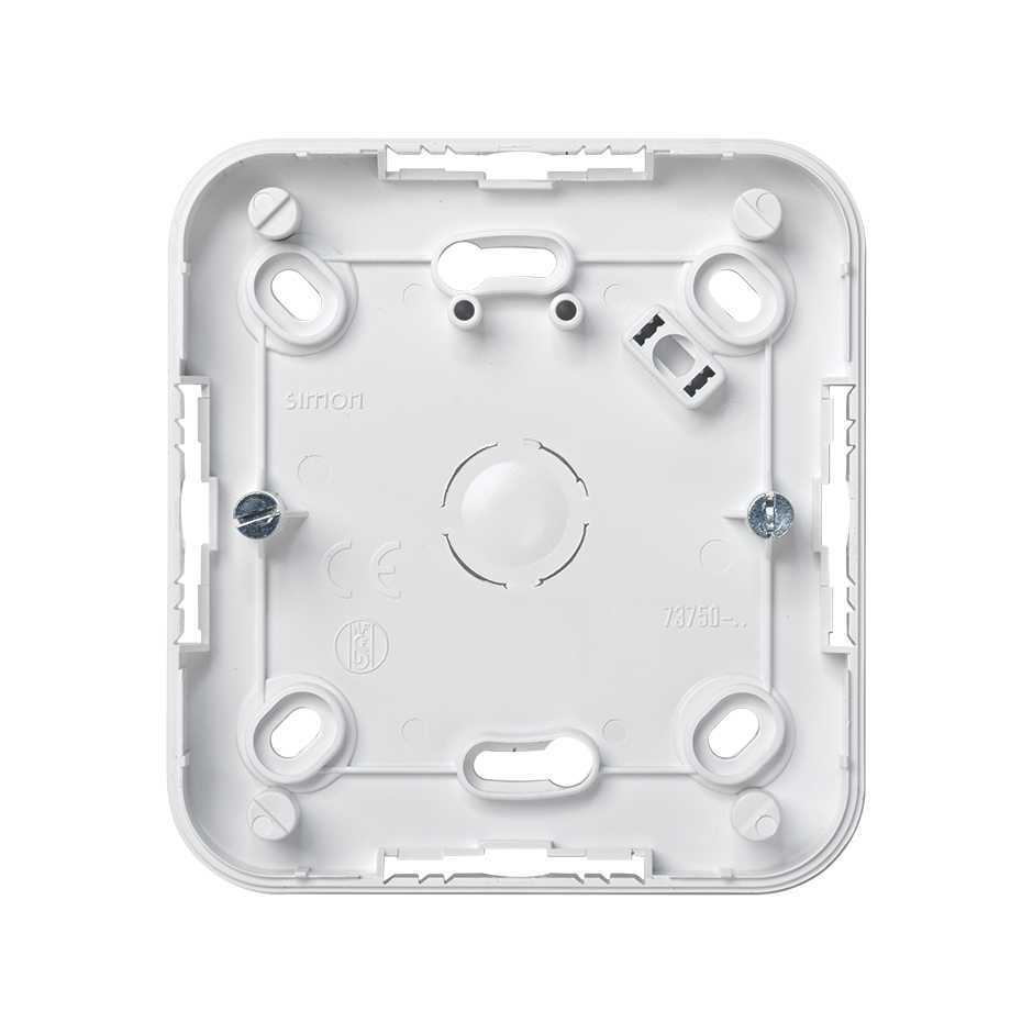 Caja de superficie para 1 elemento blanco Simon 73