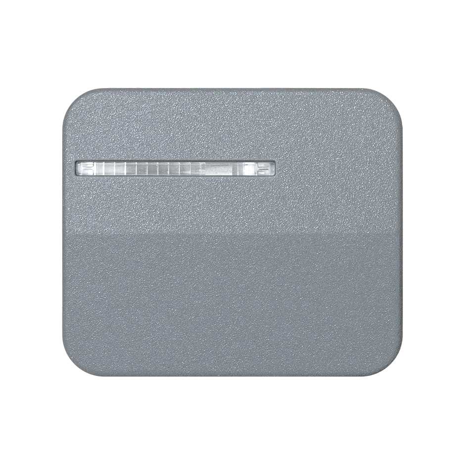 Single rocker for switches with light grey Simon 75