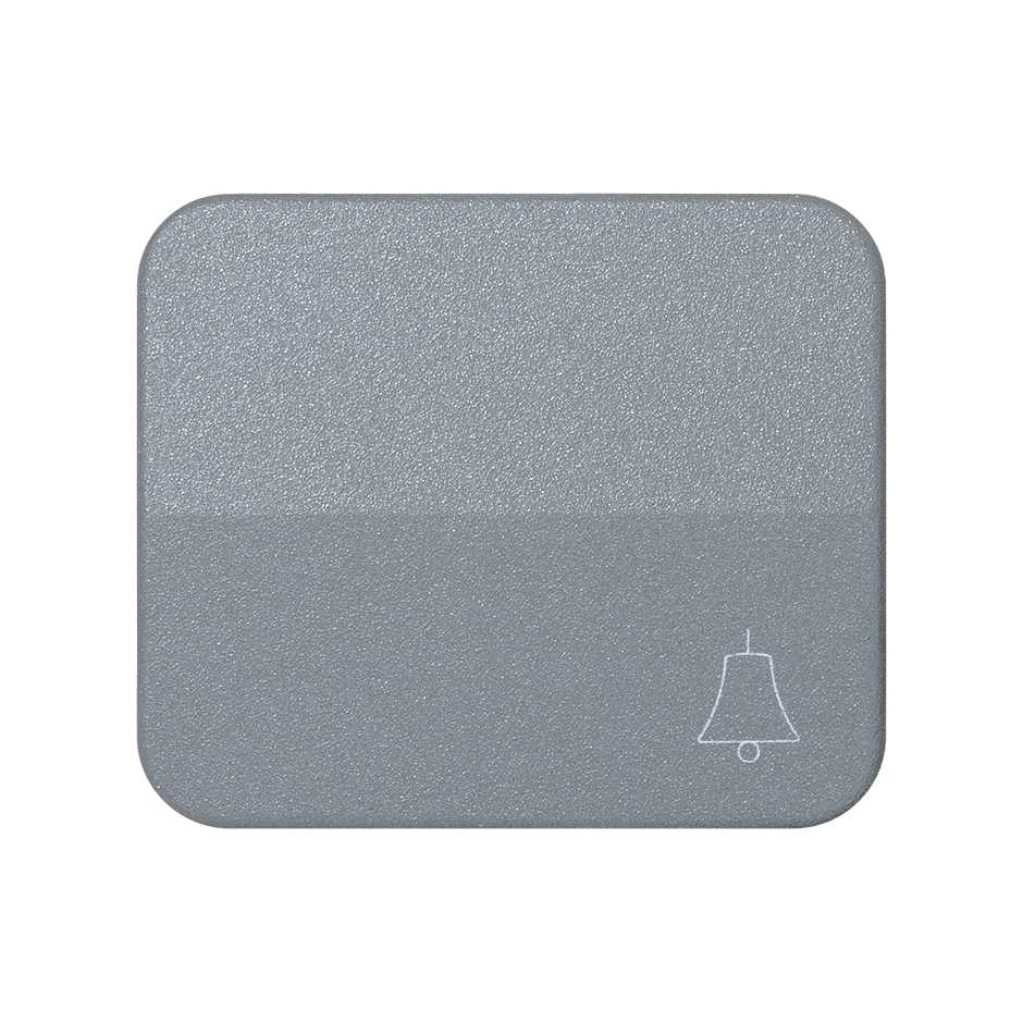 Single rocker with bell symbol for push button white Simon 75