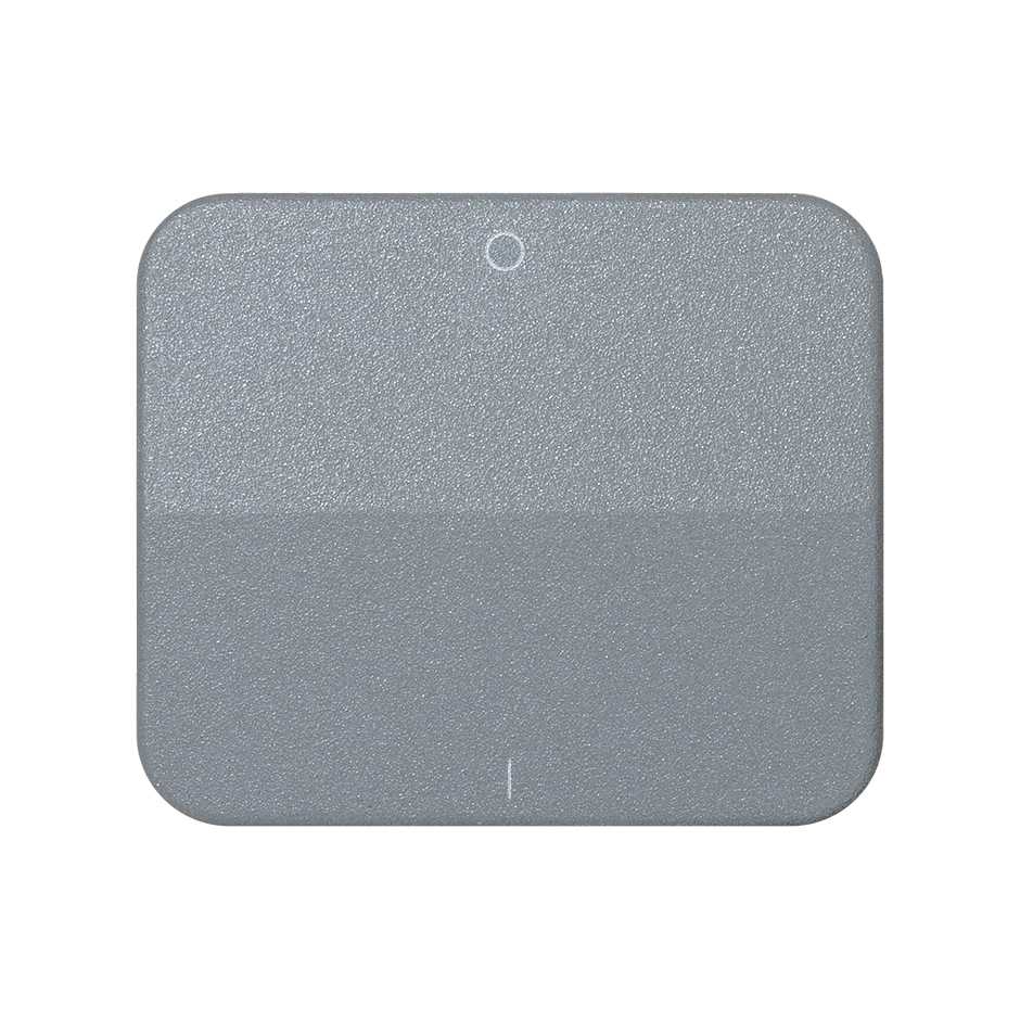 Single rocker for double-pole switch with I/O symbol white Simon 75