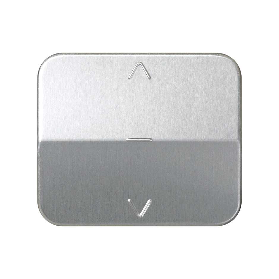 Single rocker for blinds mechanism with 3 positions (up, down and stop) aluminium Simon 75