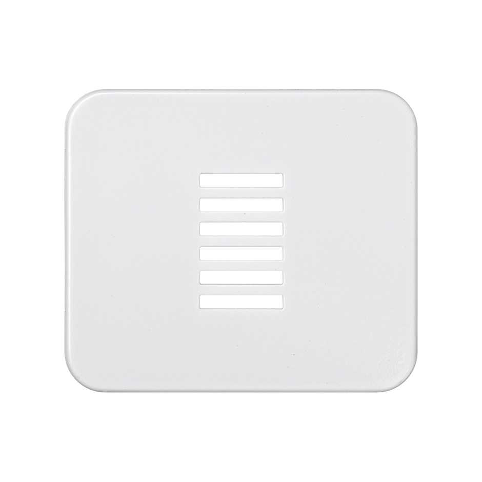 Plate for 2W speaker/buzzer white Simon 75