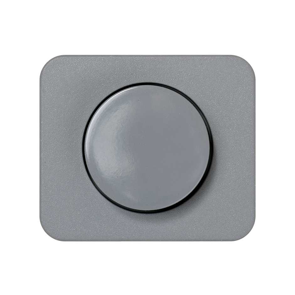 Placa para os mecanismos eletrónicos giratórios cinza Simon 75