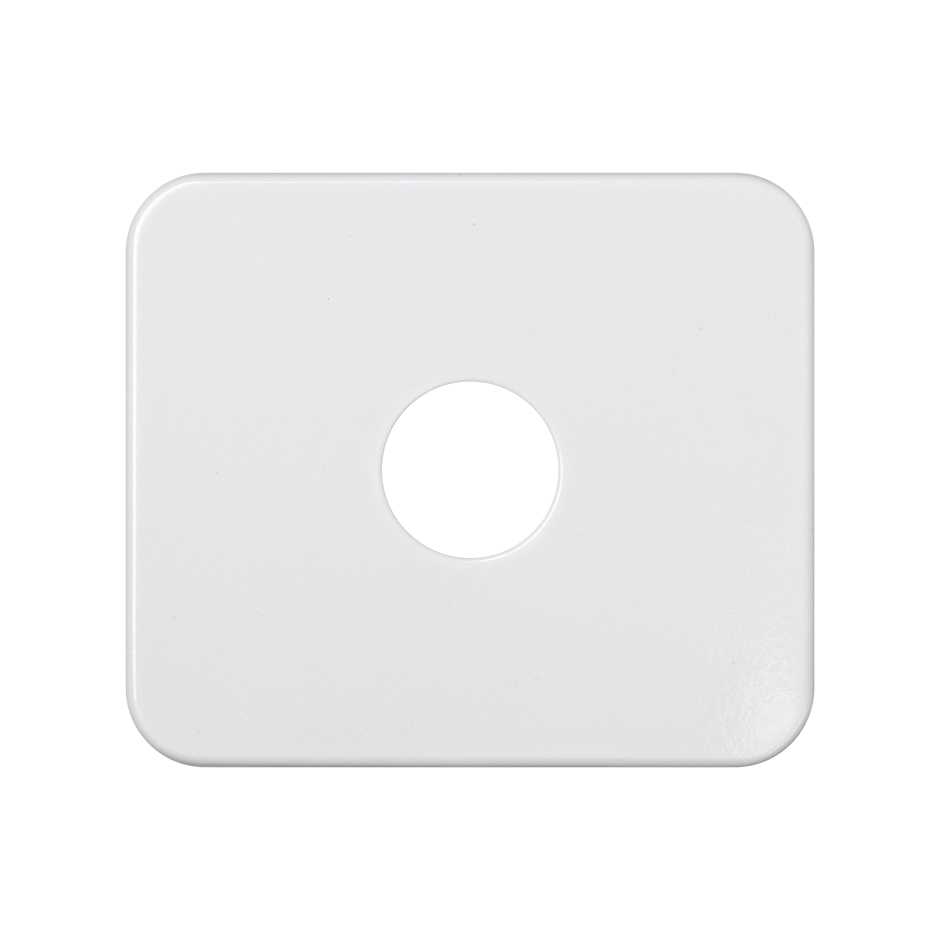 Tampa para mecanismos de chave-altifalante mono branco Simon 75