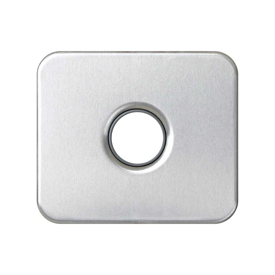 Cover for key mechanisms/mono speaker aluminium Simon 75