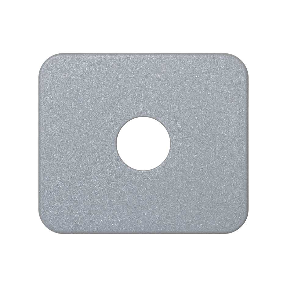 Cover for key mechanisms/mono speaker grey Simon 75