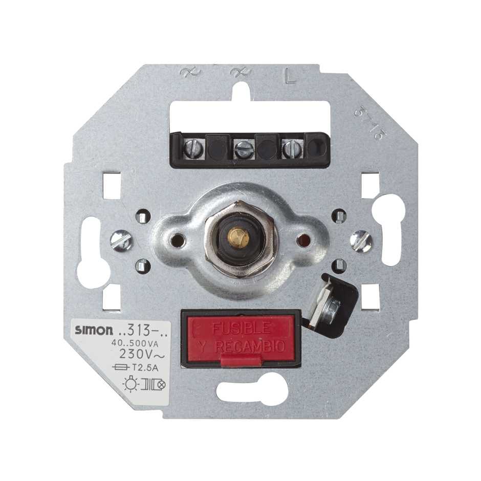 2-way rotary dimmer switch 40 to 500W/VA