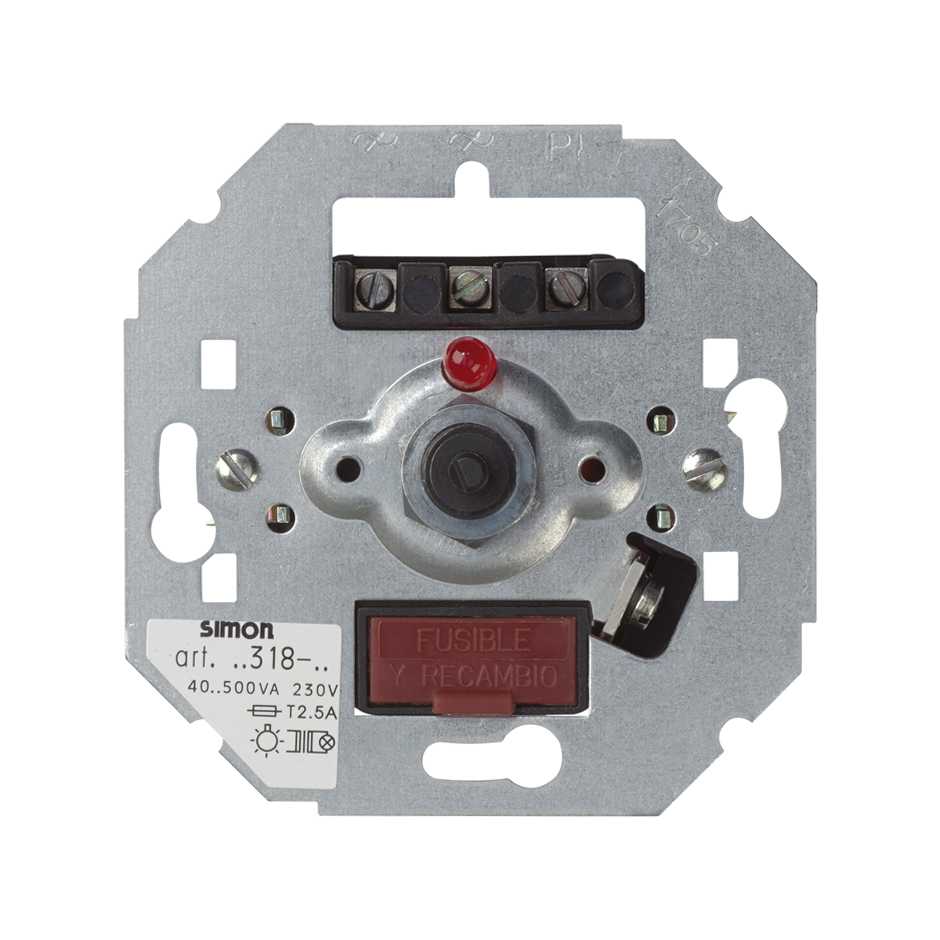 2-way-rotary dimmer switch with light indicator from 40 to 500W/VA