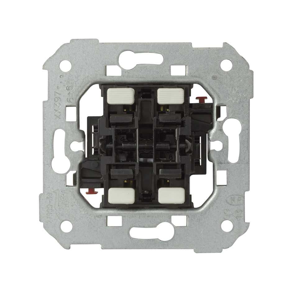 Double Va et vient  16AX 250V~ avec griffes Simon 82 Detail