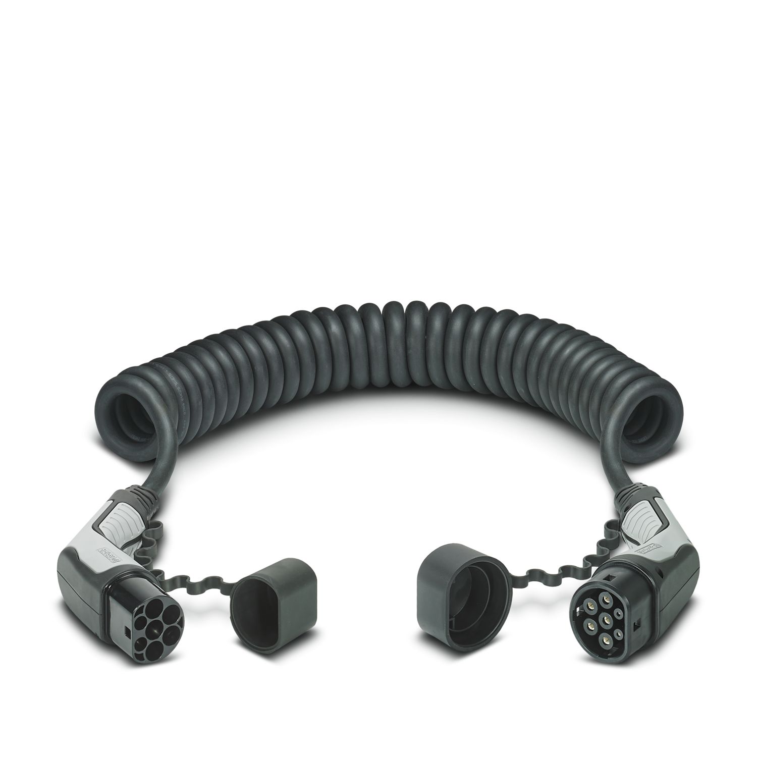 Cable 4m espiral T2-T2 (h - m) 32A Trifásico