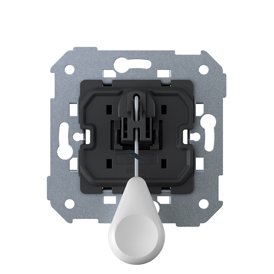 Pull switch 10A 250V~ with quick terminal connection system Simon 360